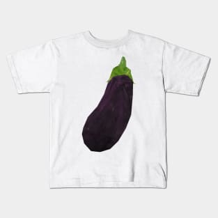 Eggplant / Aubourgine Kids T-Shirt